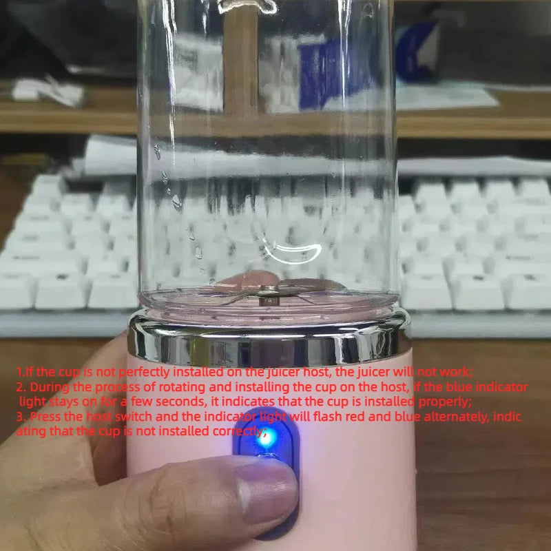 Botella de Licuadora Portátil