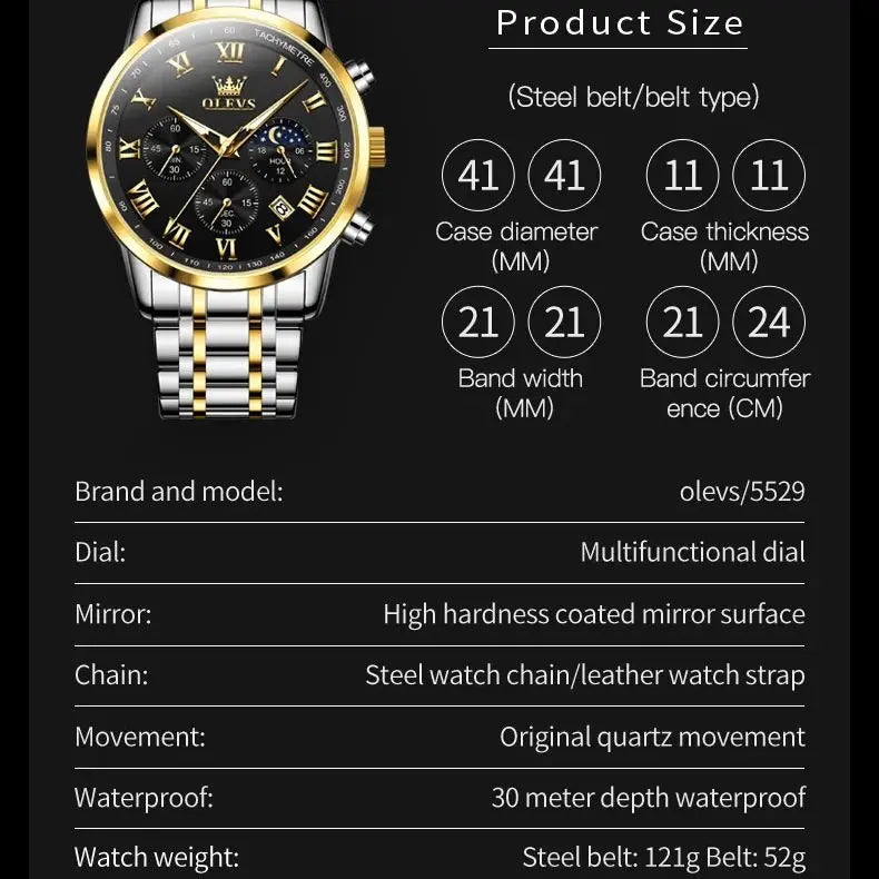 Reloj OLEVS 5529 para Hombre
