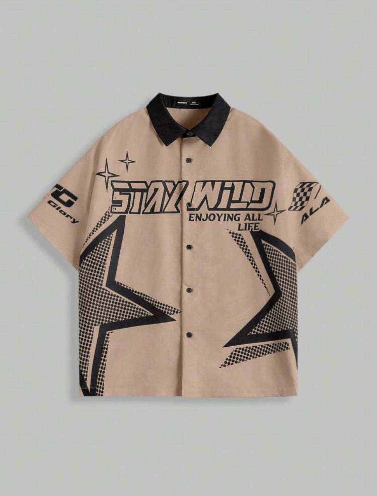 Camisa AXEPEAK holgada
