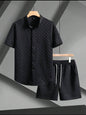 MANFINITY homme conjunto de camisa y short