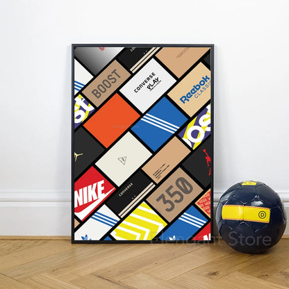👟 Póster en Lienzo - Estilo Sneakerhead