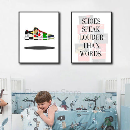 👟 Póster en Lienzo - Estilo Sneakerhead