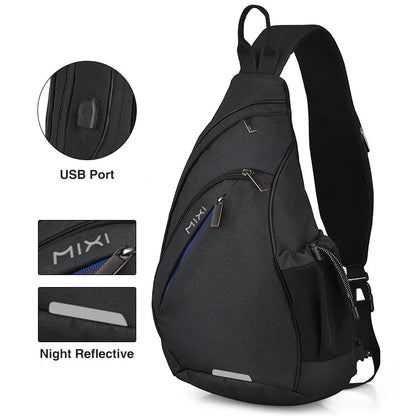 Mixi - Mochila de un Hombro con USB