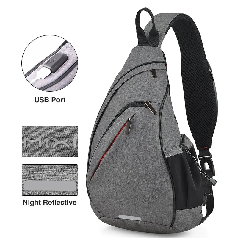 Mixi - Mochila de un Hombro con USB