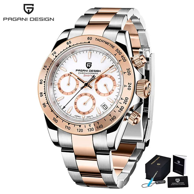 Reloj Deportivo de Lujo para Hombre — PAGANI DESIGN 2025