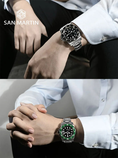 Reloj San Martin Nuevo 40mm Agua Fantasma