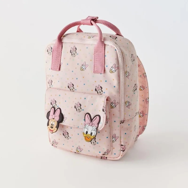 Mochila Escolar Multifuncional Disney - Minnie Mouse & Daisy