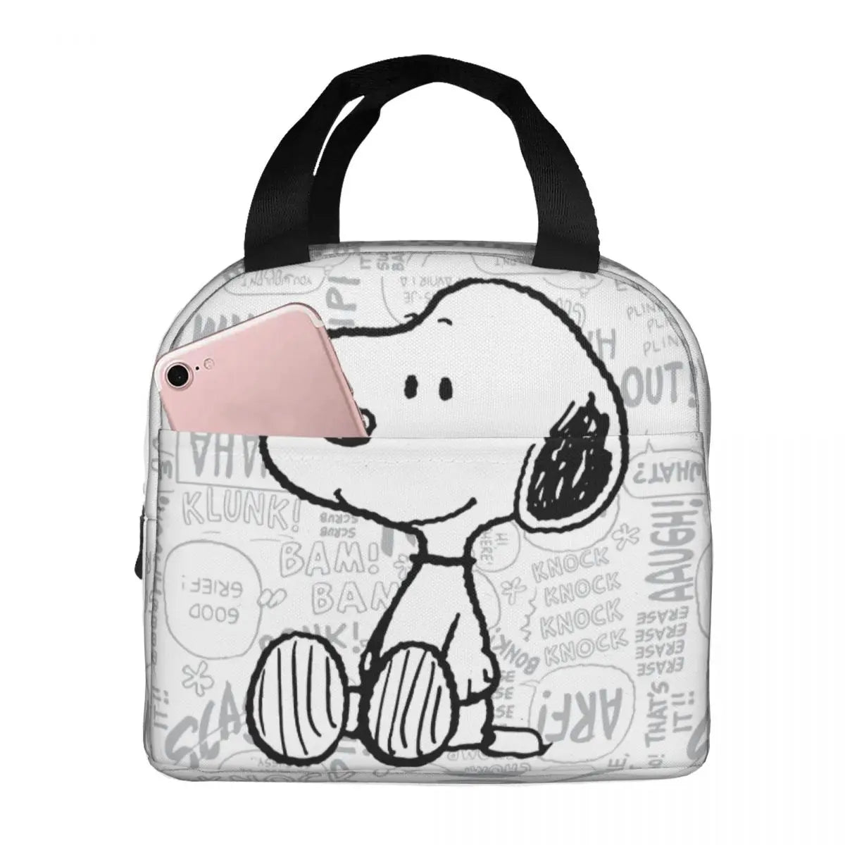 Bolsas de Almuerzo Aisladas Snoopy – Estilo, Comodidad y Conservación Perfecta