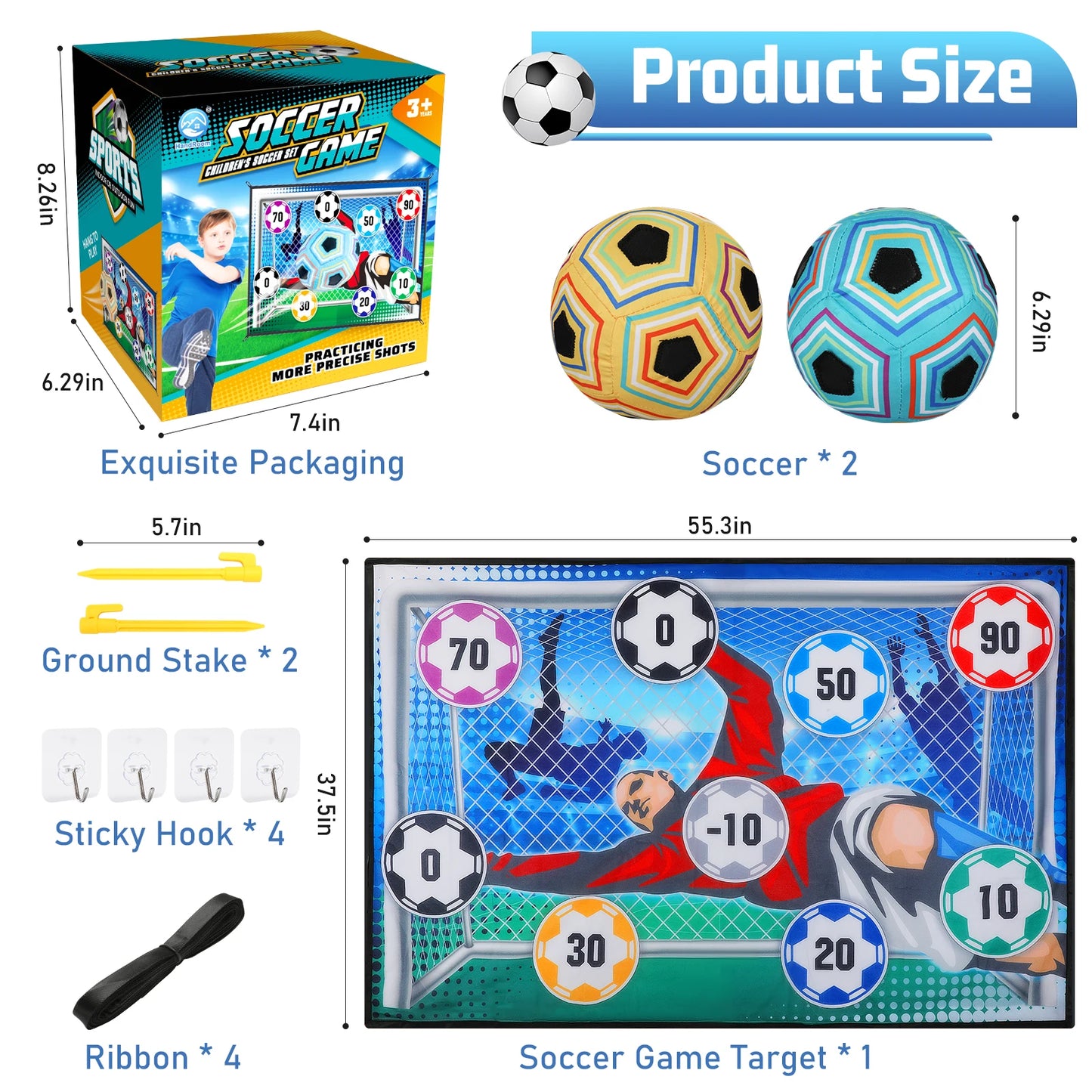 Juego de Pelota de Fútbol VATOS para Niños