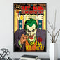🦇 Póster Autoadhesivo de Batman - Arte Clásico de DC Comics