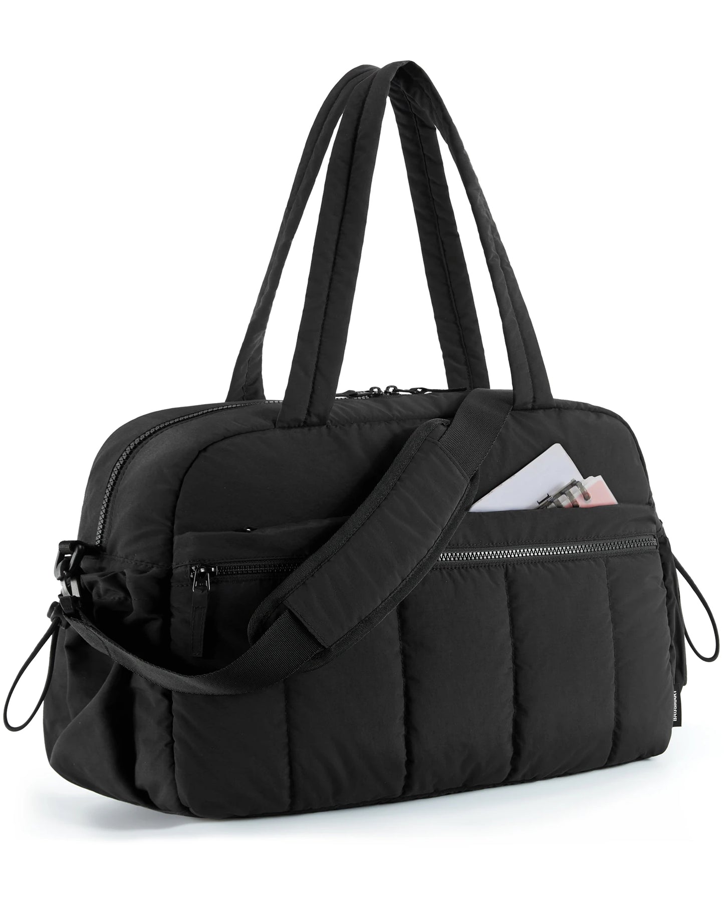 BAGSMART Bolsa de viaje Bolsa de gimnasio impermeable para mujer con bolsillo