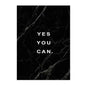 🖤 Póster Motivacional en Lienzo