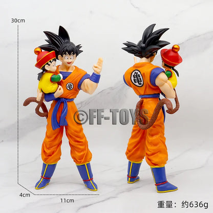 Figura de Anime Son Goku y Gohan - Dragon Ball