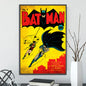 🦇 Póster Autoadhesivo de Batman - Arte Clásico de DC Comics
