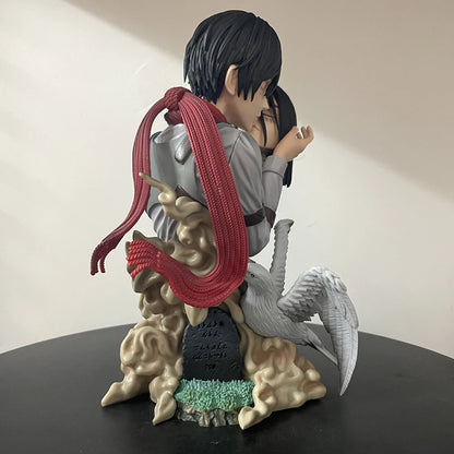 Figura de Acción de Mikasa Ackerman y Eren Yeager - Ataque a los Titanes