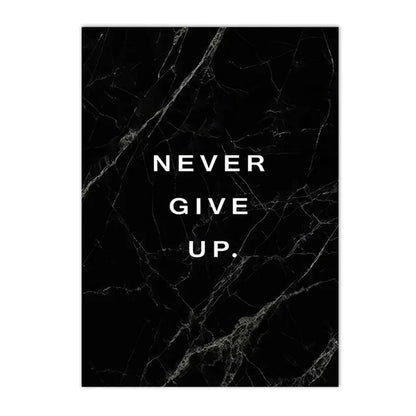 🖤 Póster Motivacional en Lienzo