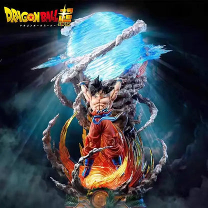 Figura de Acción de Son Goku de 23 cm - Genki Dama (Super Saiyan, Coleccionable)