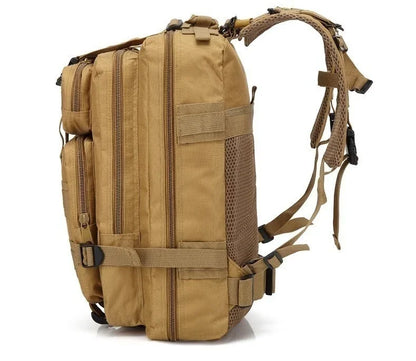 Mochilas tácticas QT & QY 30/45L para hombre, bolsas de viaje Hking, paquete de asalto 3P de supervivencia al aire libre, paquete EDC Molle para senderismo y caza