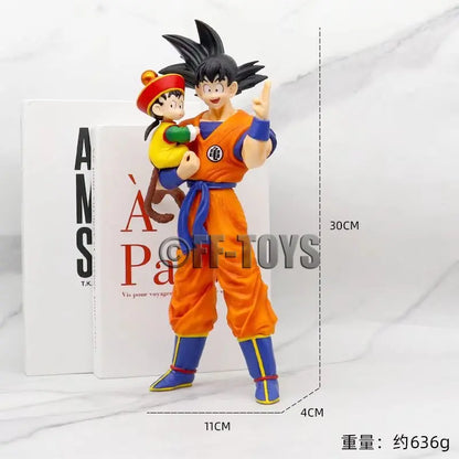 Figura de Anime Son Goku y Gohan - Dragon Ball