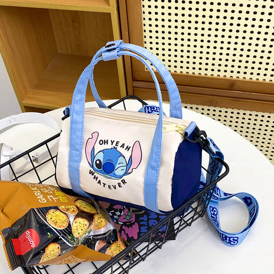 Bolso Tipo Cubo de Lona Disney Stitch Sanrio