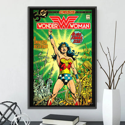 🦇 Póster Autoadhesivo de Batman - Arte Clásico de DC Comics