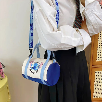 Bolso Tipo Cubo de Lona Disney Stitch Sanrio