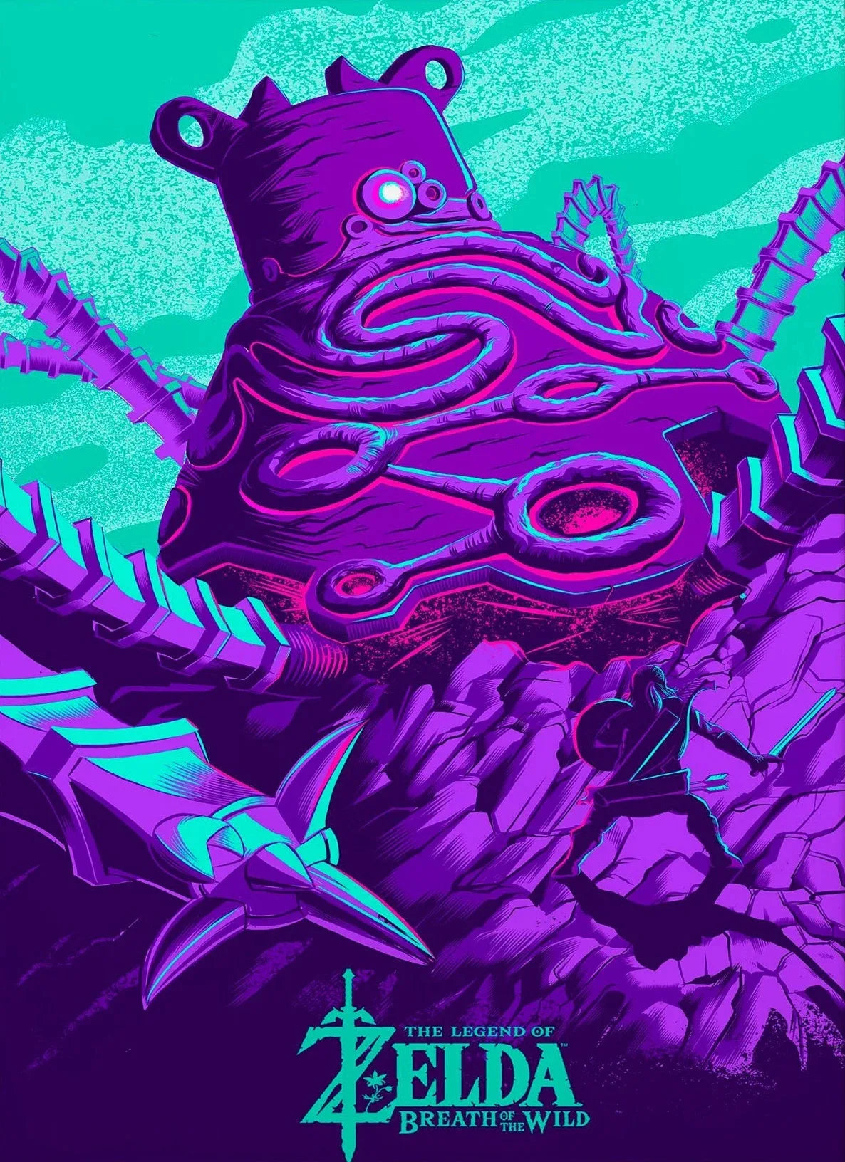 🗡️ Póster en Lienzo - Link de The Legend of Zelda