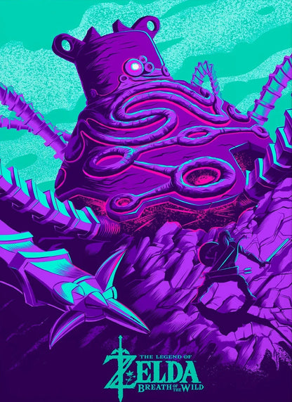 🗡️ Póster en Lienzo - Link de The Legend of Zelda