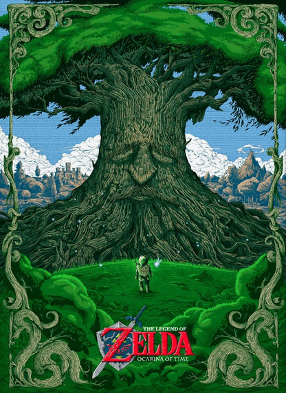 🗡️ Póster en Lienzo - Link de The Legend of Zelda