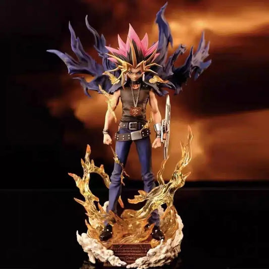 Figura de Yugi Muto - Dark Game (28 cm, PVC, Coleccionable)