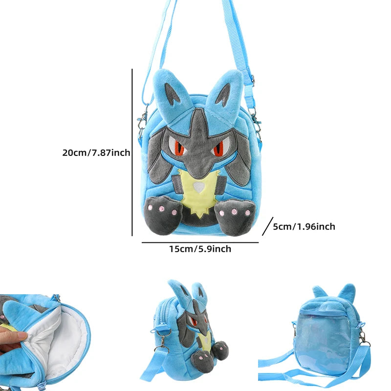 Mochila de Felpa Pokémon - Diversión y Comodidad en un Solo Diseño