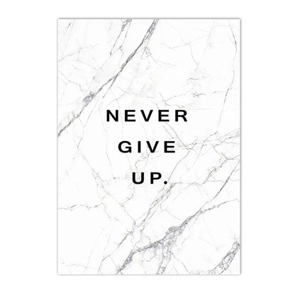 🖤 Póster Motivacional en Lienzo