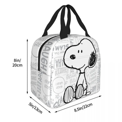 Bolsas de Almuerzo Aisladas Snoopy – Estilo, Comodidad y Conservación Perfecta