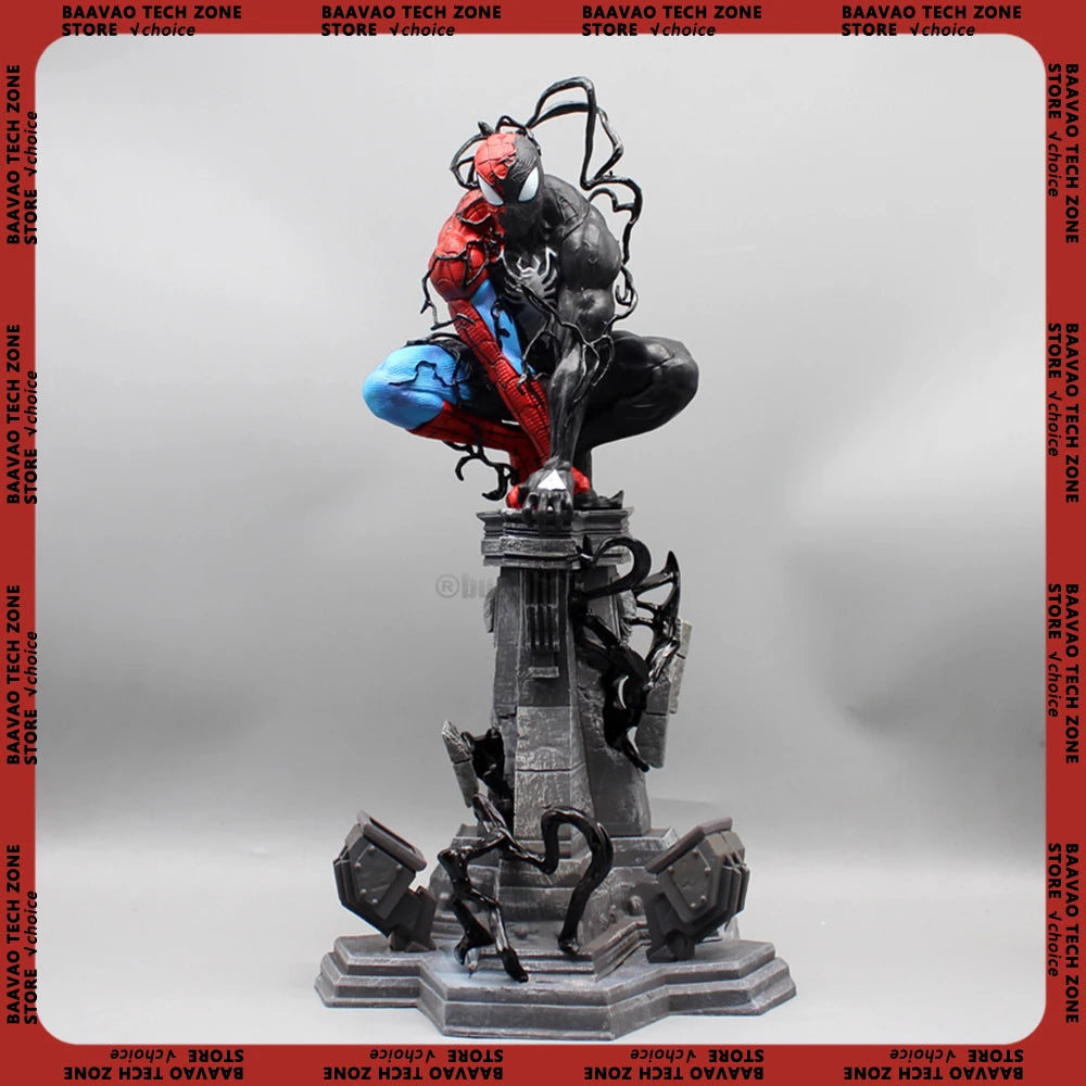 Figura de Venom Symbiote - Spider-Man (Estatua de PVC, Modelo de Colección)