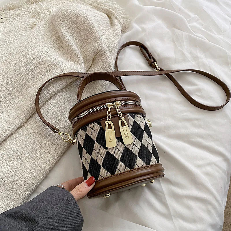 Bolso de Mujer a la Moda de Lujo con Cremallera