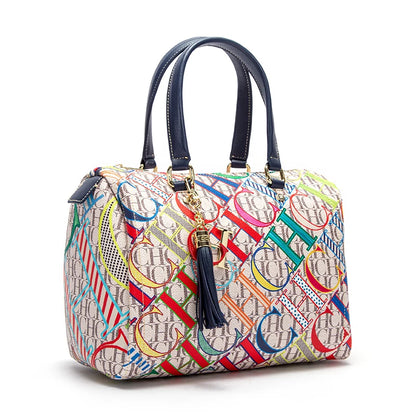 CH-Bolso de mano con diseño de lujo y moda para mujer, bandolera colorida de Jacquard para ir al trabajo, primavera 2025