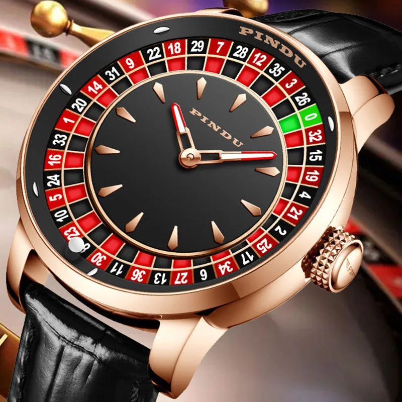 Reloj Automático de Lujo PINDU Modelo P6616