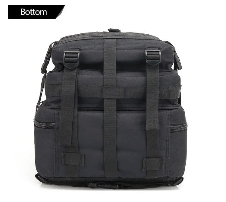 Mochilas tácticas QT & QY 30/45L para hombre, bolsas de viaje Hking, paquete de asalto 3P de supervivencia al aire libre, paquete EDC Molle para senderismo y caza