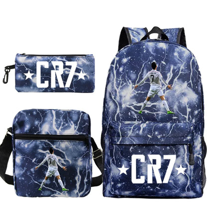 Mochilas CR7 de 3 Piezas - Estilo, Comodidad y Versatilidad