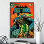 🦇 Póster Autoadhesivo de Batman - Arte Clásico de DC Comics