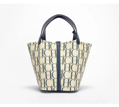 Bolso de mano de marca de lujo para mujer, bandolera de viaje con textura de PVC Jacquard, de gran capacidad, a la moda, 2025