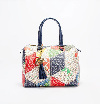 CH-Bolso de mano con diseño de lujo y moda para mujer, bandolera colorida de Jacquard para ir al trabajo, primavera 2025