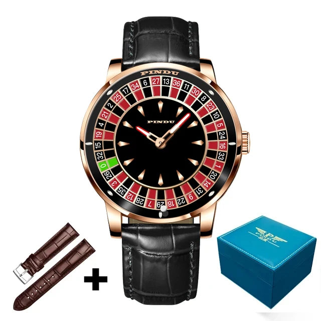 Reloj Automático de Lujo PINDU Modelo P6616