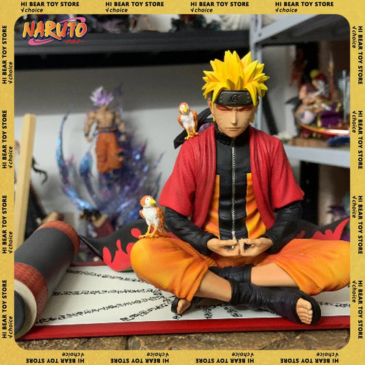 Figura de Acción de Naruto Uzumaki - Postura de Meditación (16 cm, Coleccionable)