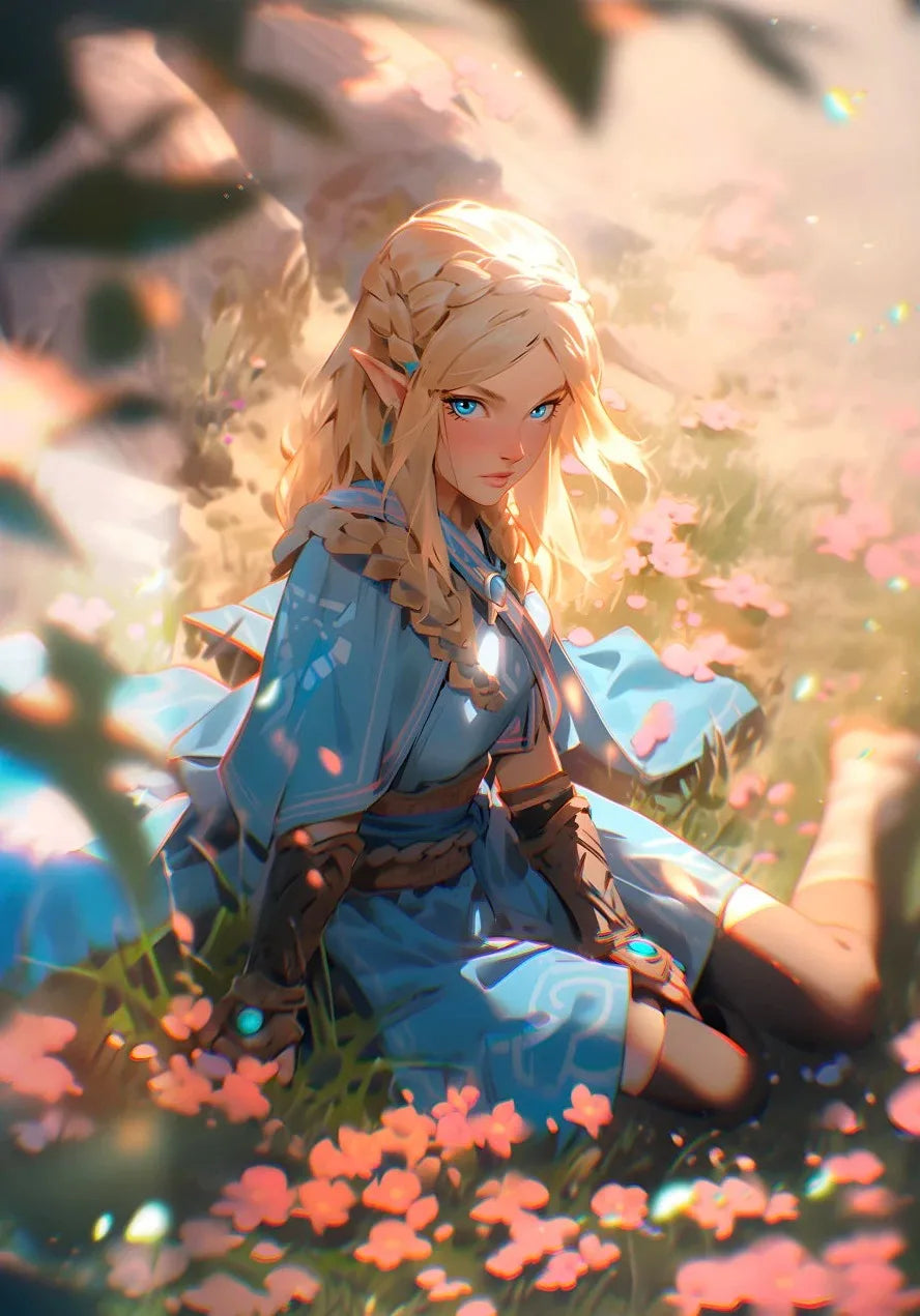 🗡️ Póster en Lienzo - Link de The Legend of Zelda