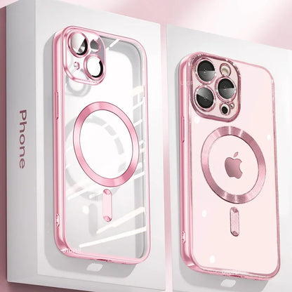 Funda de Silicona Ultrafina con Revestimiento Transparente para iPhone