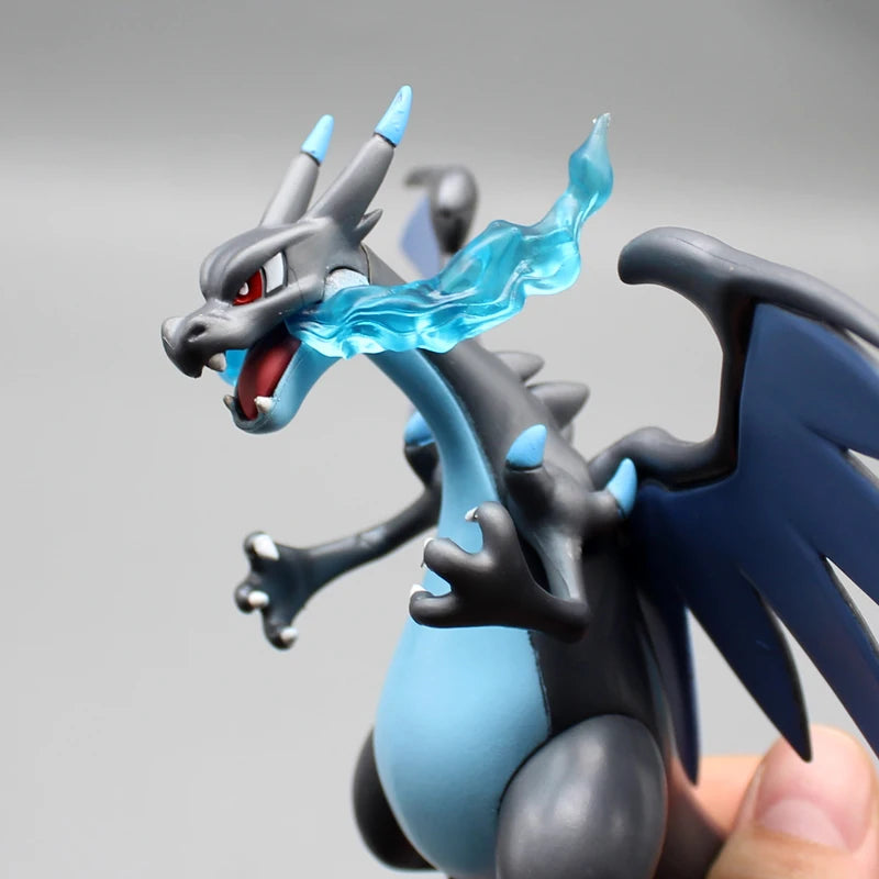 Figura de Anime Mega Charizard X (10 cm, Modelo GK)