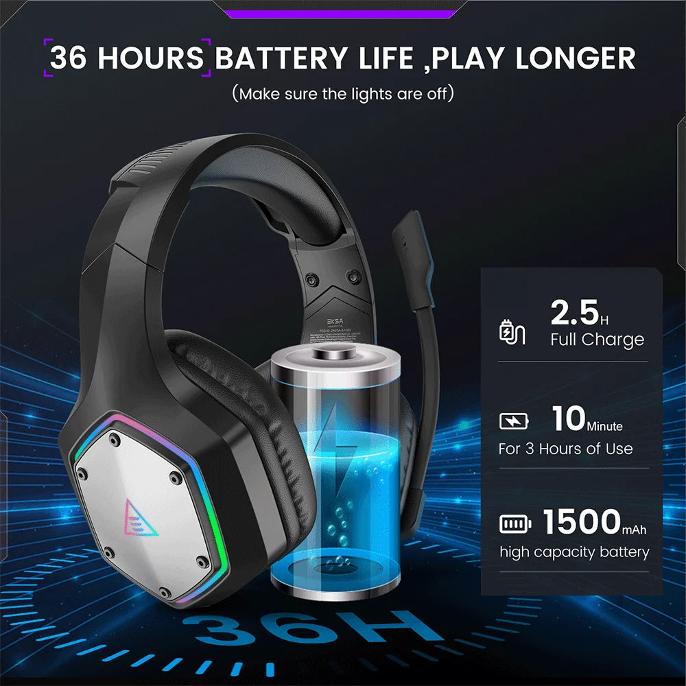 Auriculares Inalámbricos EKSA E1000 WT