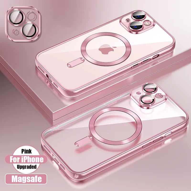 Funda de Silicona Ultrafina con Revestimiento Transparente para iPhone