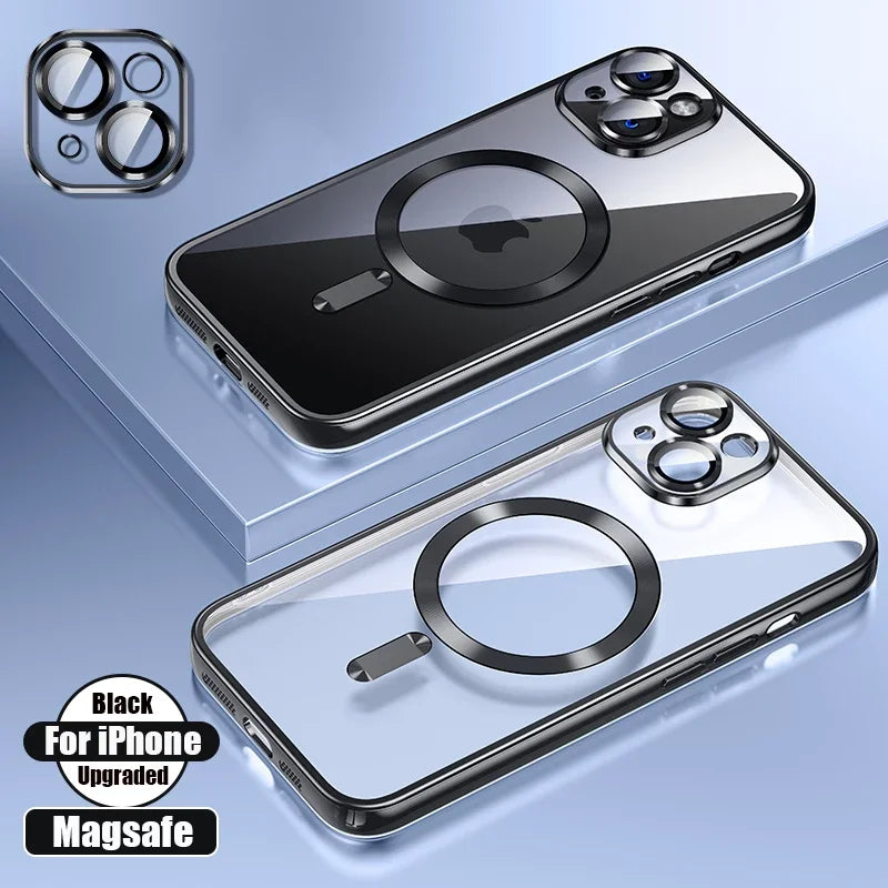 Funda de Silicona Ultrafina con Revestimiento Transparente para iPhone